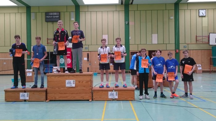 JD U15: 4. Platz: Hannes Weinholz/Jannik Schmidt (fehlt)