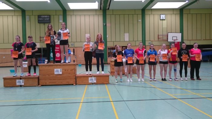 MD U17: 8. Platz: Josephine Dau/Lea Schaar