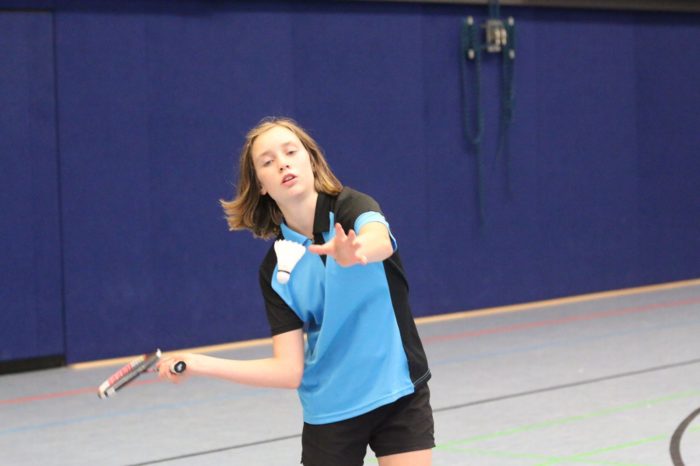 Schlug im ME U15 auf und sicherte sich den Sieg: Jette Schwalm