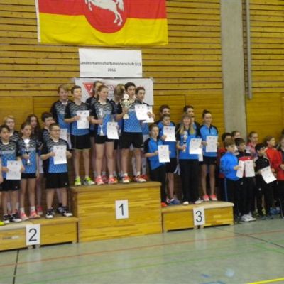Siegerehrung: 3. Platz: SG Brietlingen/Adendorf
