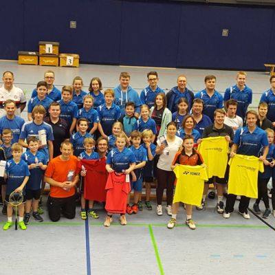 Die Teilnehmer inkl. der Sachpreise von Sport-Flato