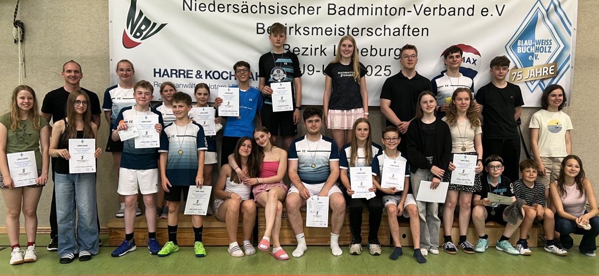 BZM 2025 Buchholz Sonntag Doppel/Mixed Teilnehmende